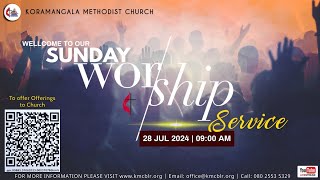 KMC Bangalore  28 JUL 2024  Sunday Worship Service  ONLINE  0900AM Live [upl. by Samot]