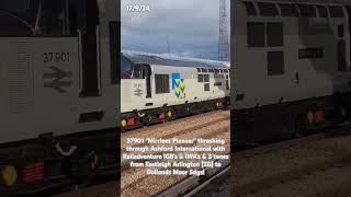 37901 at Ashford International Jamestrainspotting Hillsyhooplayz Onewheeltings1347 [upl. by Airdnazxela]