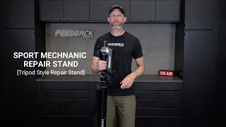 Feedback Sports Sport Mechanic Bike Repair Stand Features Overview [upl. by Carolann]