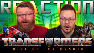 Transformers Rise of the Beasts  Official Trailer 2 2023 Movie REACTION [upl. by Kerat]