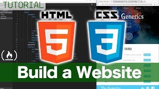 How To Create a full Website Using HTML amp CSS  StepByStep Website Tutorial [upl. by Winnifred]