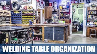 Organize Your Welding Table  JIMBOS GARAGE [upl. by Arrakat]