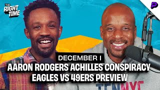 Foxworth Friday Investigating Aaron Rodgers Achilles Eagles vs 49ers Preview and Cooper DeJean [upl. by Cloris]