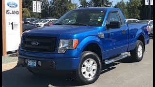 2013 Ford F150 STX W Running Boards Regular Cab Satellite Review Island Ford [upl. by Ahsienet]