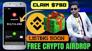 Confirmed Free Crypto Airdrop 2024  Cryptocurrency Mining app  Claim Free BLUM AIRDROP  Hindi [upl. by Elehcor]