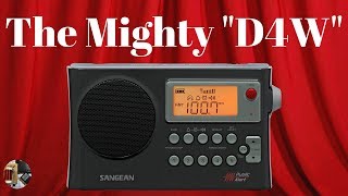 Sangean PRD4W AM FM Stereo WX Portable Emergency Radio Review [upl. by Nalda994]