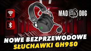 NOWOŚĆ Słuchawki bezprzewodowe Mad Dog GH950 [upl. by Ferdie422]