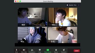 30 MINUTES STUDY WITH NCT 00 LINE  Via Zoom  Fireplace and Crickets ASMR  Night Ambience 🌙✏️ [upl. by Allak]