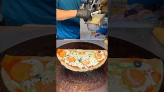 Pizza Crepe  피자 크레페  Korean Street Food shortsvideo [upl. by Cartie823]