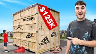 Unboxing A 125000 Sneaker Mystery Box [upl. by Ylesara]