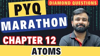 Previous year Questions and Diamond Questions Chapter 12 Atoms Class 12th Physics [upl. by Neerihs287]