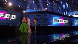 Nicki Minaj wins best hip hop album AMA Full Video Good Quality2011 [upl. by Eniamsaj]