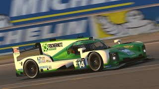 2021 iRacing 24 Hours of Le Mans  14 Dallara P217 LMP2 Onboard Part 1 [upl. by Ennaej]