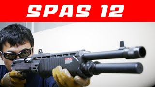 東京マルイ スパス12 SPAS12 世界一過激で強烈な戦闘用ショットガン を レビュー127 [upl. by Bax476]