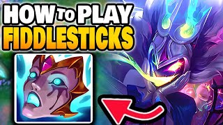 How to play Fiddlesticks Jungle S14 [upl. by Maurilia861]