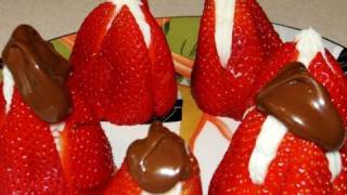 Cream Cheese Stuffed Strawberries [upl. by Hsital629]