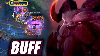 BUFF ORNN IS NOW OP IN BARON LANE SEASON 14 [upl. by Einnov891]