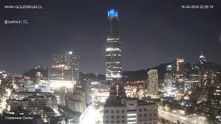 Ledrium  Costanera Center Titanium Sanhattan Santiago Chile live cam en vivo en directo [upl. by Eema926]