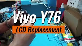 Vivo Y76 LCD Replacement [upl. by Pris]