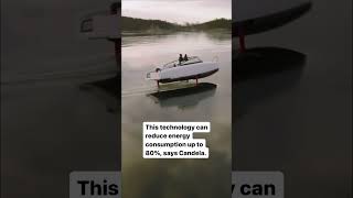 Flying boats  a green and fast alternative sweden electricboat hydrofoil [upl. by Aonian]