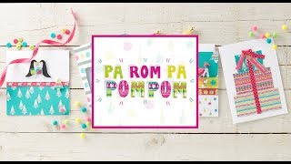 Pa Rom Pa Pom Pom Papercraft Collection  Hobbycraft [upl. by Aloise]