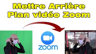 Comment mettre un ARRIERE plan pour Zoom vidéo ou image zoom background animé [upl. by Salvador]