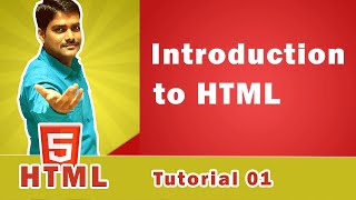 Introduction to HTML  Brief History of HTML  HTML Tutorial 01 [upl. by Aihsenak]