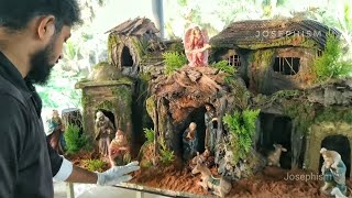 ഗ്രേച്ചിയോ style പുൽക്കൂട് ഉണ്ടാക്കിയാലോ  Italian Christmas Crib  Nativity  Malayalam [upl. by Smukler]