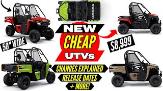 New 2023 Honda Pioneer 520  500 UTV Models Release Review  Changes Explained  50quot Side by Side [upl. by Palmore94]