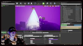 How to create custom controlled light beams in Unreal Engine [upl. by Limay]