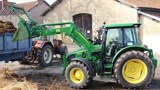 Essai tracteur John Deere 5100R  Test drive  Avis et commentaires [upl. by Farver]