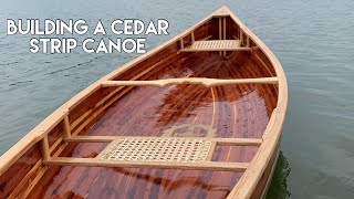 Building a cedar strip canoe [upl. by Vaules]