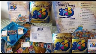 Trivial Pursuit 20th Anniversary Edition Board Game Rules Instructions amp How to Play [upl. by Ogait]