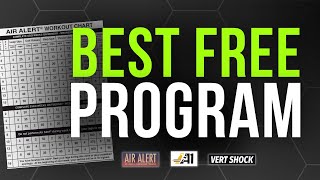 Best Free Vertical Jump Program  Review of Vert Shock A1 Athlete Air Alert [upl. by Hillari698]