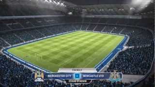 Man City V Newcastle  Premier League  300313 Predictor Highlights [upl. by Radley]