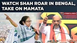 Lok Sabha Election 2024 BJP Begins Bengal Campaign With Amit Shahs CAA Vow Uproot Mamata Call [upl. by Cotter]