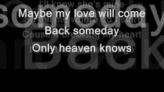 Heaven KnowS by Jed Madela w lyrics [upl. by Haase]