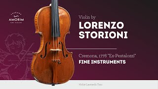 Violin by Lorenzo Storioni quotCountess Pestalozziquot Cremona 1778 [upl. by Uzziel825]