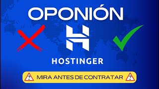 Opiniones de Hostinger 2024 ⚠️ Lo bueno y Lo Malo [upl. by Toshiko]