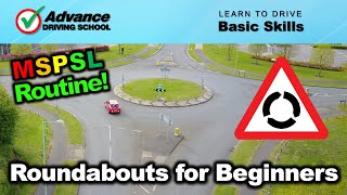 Roundabouts for Beginners  Learn to drive Basic skills [upl. by Bakeman504]