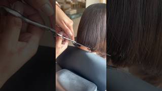 Angle Bob hair cut 💇‍♀️ Bob hair cut  hair cutting [upl. by Laundes]