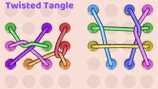 Twisted Tangle  All Levels 130 Walkthrough Rollic Games Part 1 [upl. by Waine]