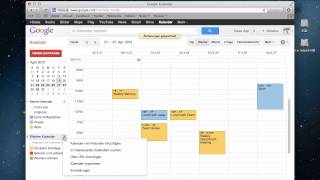 How to ICS KalenderDatei in den GoogleKalender importieren [upl. by Hendrickson]