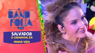 Cláudia Leitte conta que esse é o Carnaval da sua vida  Band Folia [upl. by Zacarias]