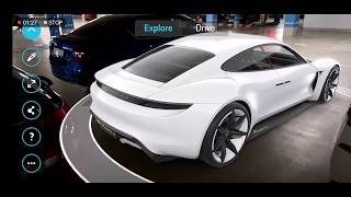 Porsche Mission E App  ARCore  Augmented Reality Android App  Official Google Play [upl. by Evvie]