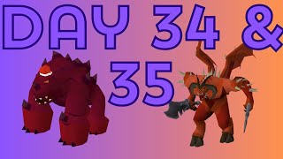 Leagues IV Day 34 amp 35 Progress  Old School Runescape ASMR [upl. by Aremihc898]