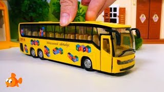 School Bus amp Toy Trucks Friends  TAYO TRUCK FIXERS  Toy Cars videos for kids [upl. by Mcknight]