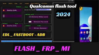 Qualcomm Phone Emmc Repair Tool 2024 v1 Partition Manager programmer ADB fastboot EDL [upl. by Eelyek855]