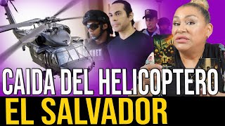 HELICOPTERO OFICIAL DEL SALVADOR LO QUE NO SABES DE SU CAIDA Y EL JEFE DE POLICIA [upl. by Lleral]