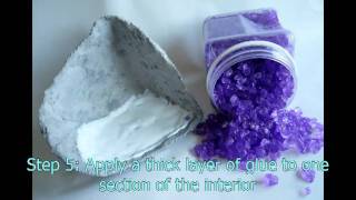 How to Create Your Own Geode [upl. by Anaeirb]